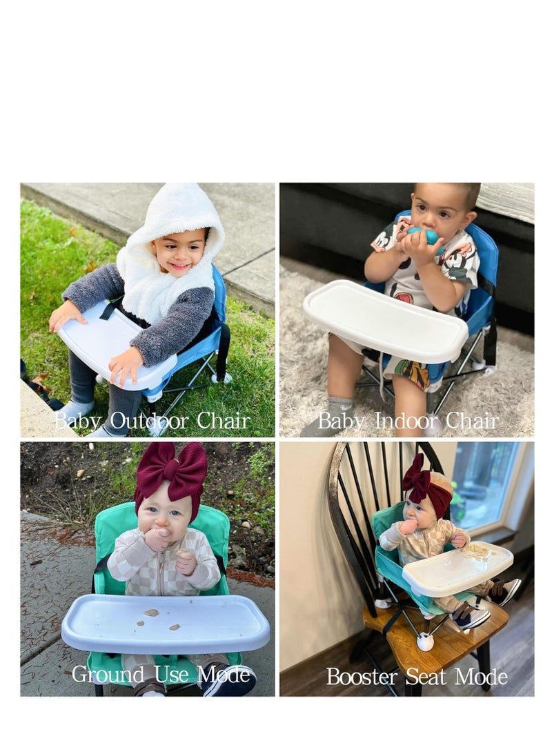 PENG GENERAL Portable Travel Booster Seat with Tray  - Image 2