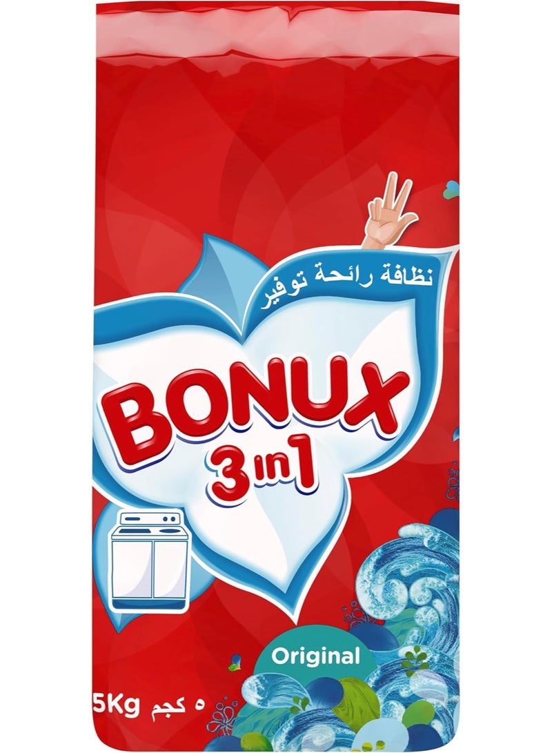 بونكس مسحوق غسيل نصف أوتوماتيك – 5 كجم