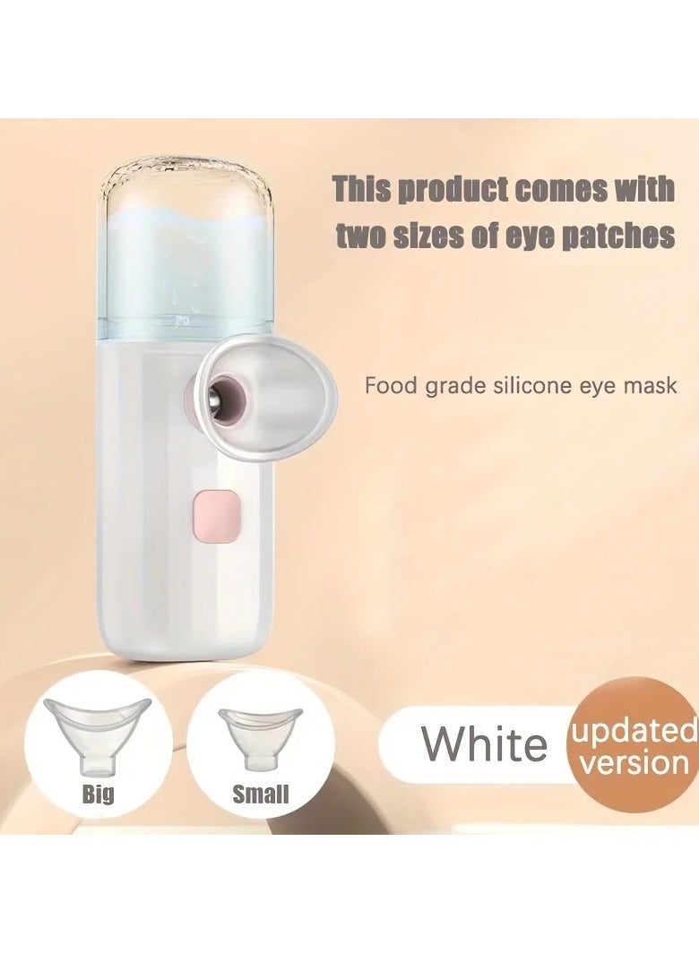 AROAQ Nano Atomization Humidifier Eye Skin Spa Beauty Instrument 3 in 1 Moisturizing Eye Massage Sprayer - Image 3