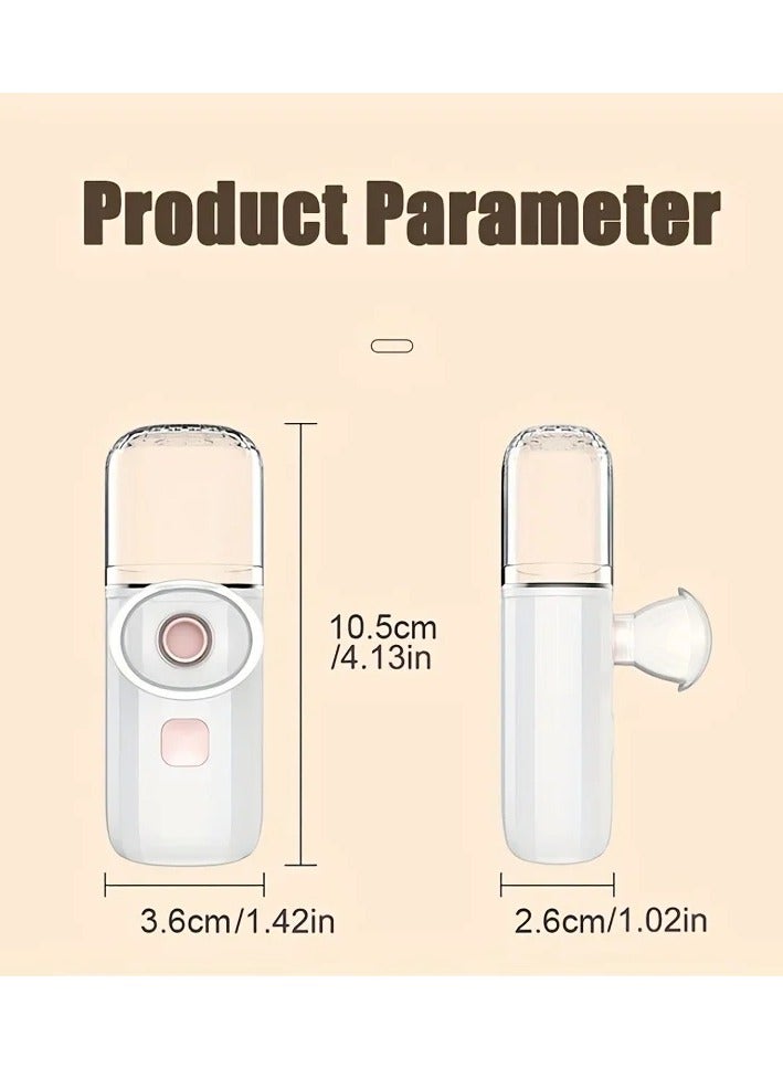 AROAQ Nano Atomization Humidifier Eye Skin Spa Beauty Instrument 3 in 1 Moisturizing Eye Massage Sprayer - Image 4