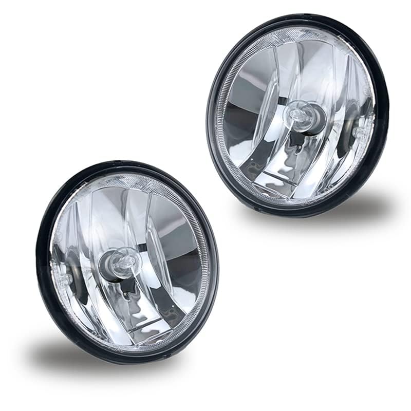 BOXLIGHT Fog Lights Compatible with 2007-2014 Chevy Suburban/Tahoe/ 07-13 Avalanche/ 10-13 Camaro/ 15-16 Colorado/ 15 Silverado/GMC Acadia/Yukon for replacement (Clear Lens) - Image 2