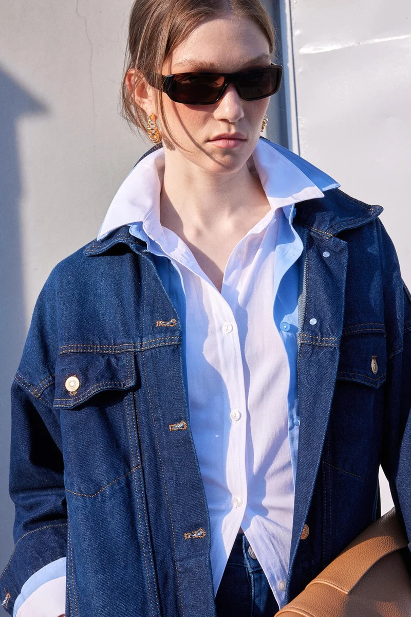 Touche Pocket Denim Jacket