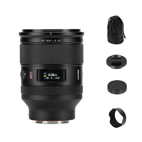 Viltrox AF 35mm F1.2 LAB FE Full Frame Lens for Sony e Mount, Large Aperture Dual Floating Focus 35mm f/1.2 FE HyperVCM Motor - Image 1
