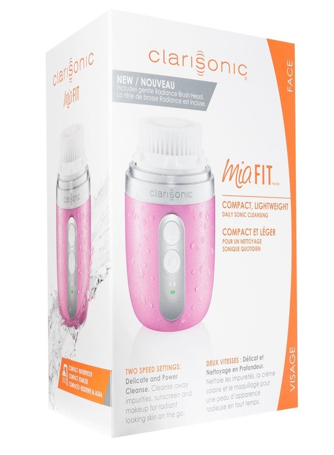 Clarisonic Mia Fit Sonic Facial Skin Cleansing Brush System, Pink - Image 2