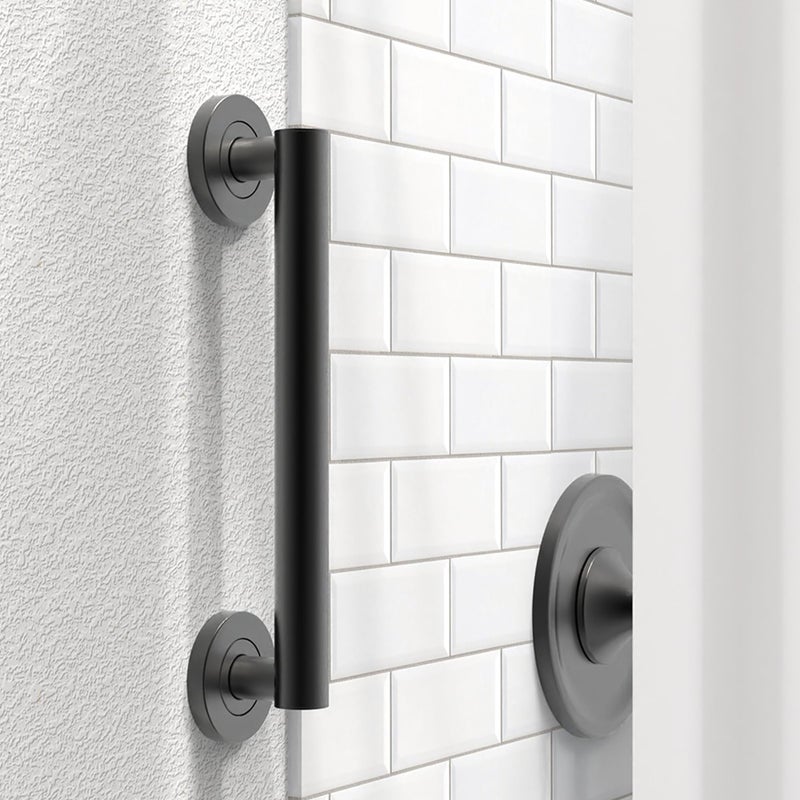AquaChase Bath Shower and Toilet Safety Grab Bar for Seniors and Handicaps ADA Compliant Mobility Aid Balance Assist Handle Stainless Steel - Image 2