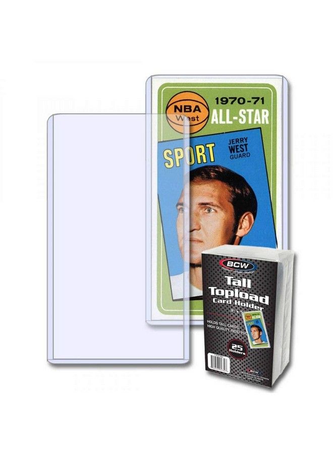 BCW 1Tlchtall Tall Card Topload Holder - Image 1