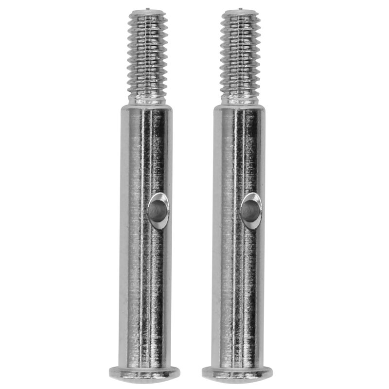 2Pcs Durable Metal Front Axle for TRXXAS SLASH 2WD RC Car Upgrade Accessory 3637S silver - Image 1