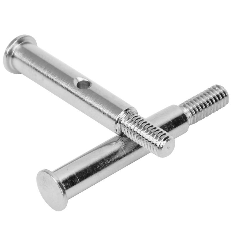 2Pcs Durable Metal Front Axle for TRXXAS SLASH 2WD RC Car Upgrade Accessory 3637S silver - Image 5