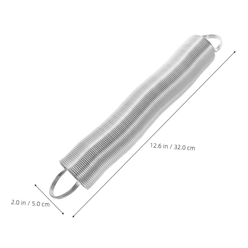 Stainless Steel Electric Fence Spring Gate Sturdy Tension Springs for Livestock Pasture Field Enclosure - Image 3
