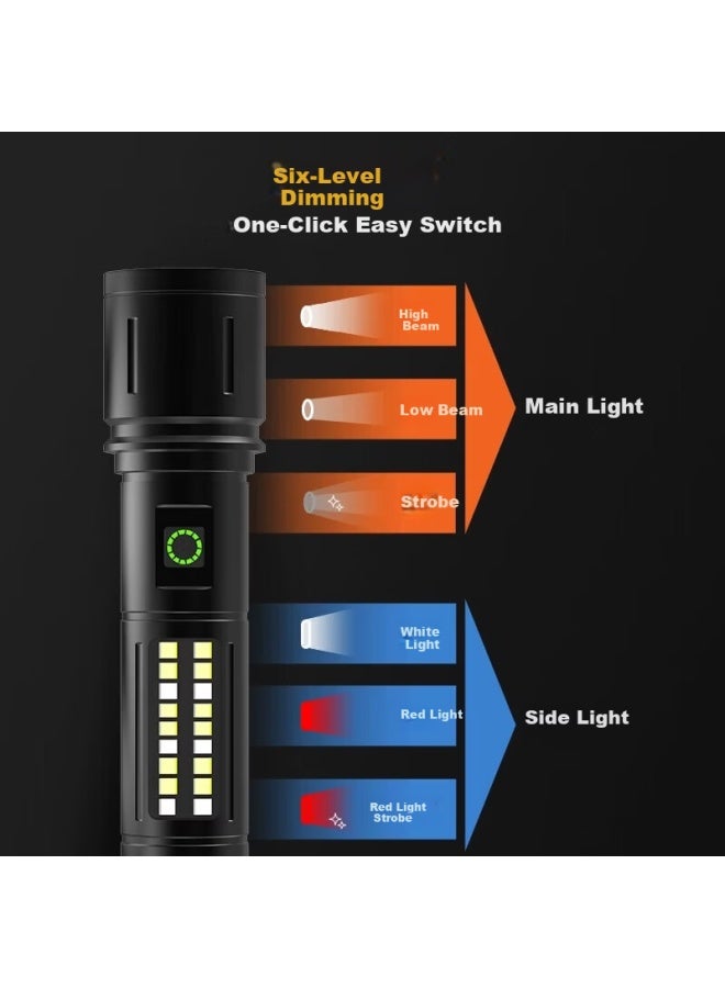 Yage Zoomable High Brightness Flashlight Long-lasting Small Military Outdoor Emergency Light - Image 3