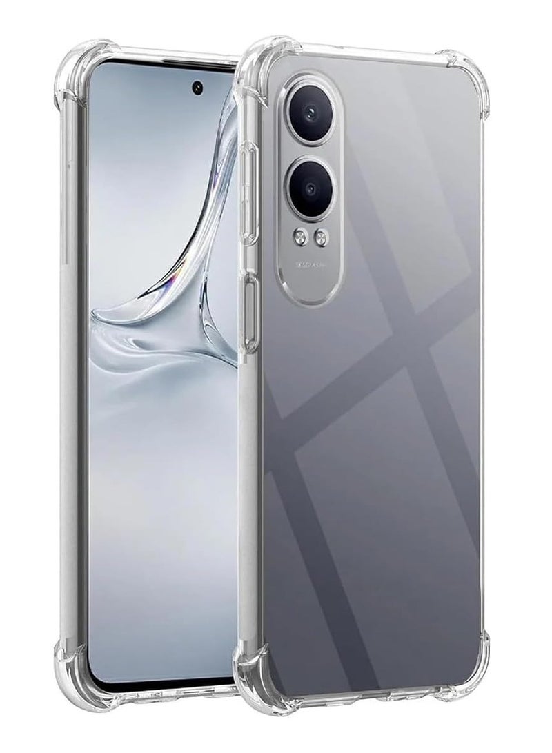 OnePlus Nord CE 4 Lite Case Cover Ultra HD Clear Case Shockproof Protective Bumper Shell Corner Cover for OnePlus Nord CE 4 Lite - Image 1