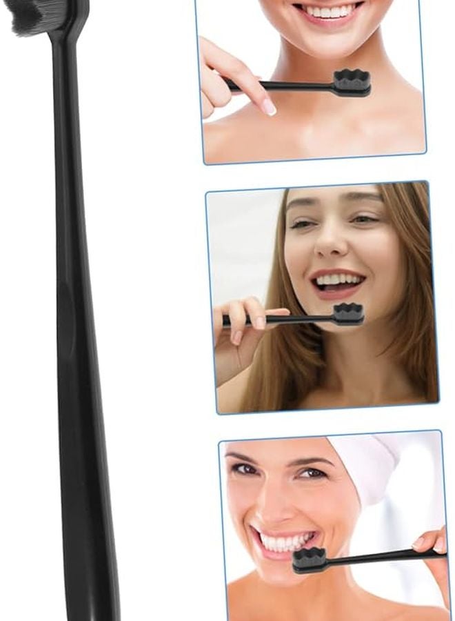 4Pcs Soft Bristle Travel Toothbrush For Adults Portable Camping Business Random Color - Image 5