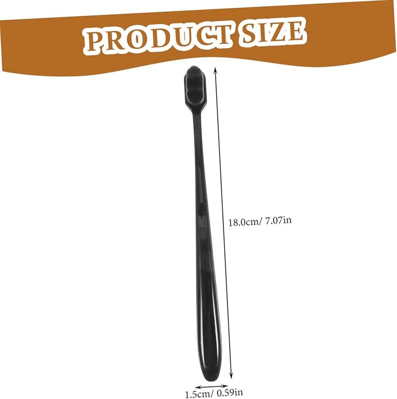 4Pcs Soft Bristle Travel Toothbrush For Adults Portable Camping Business Random Color - Image 3