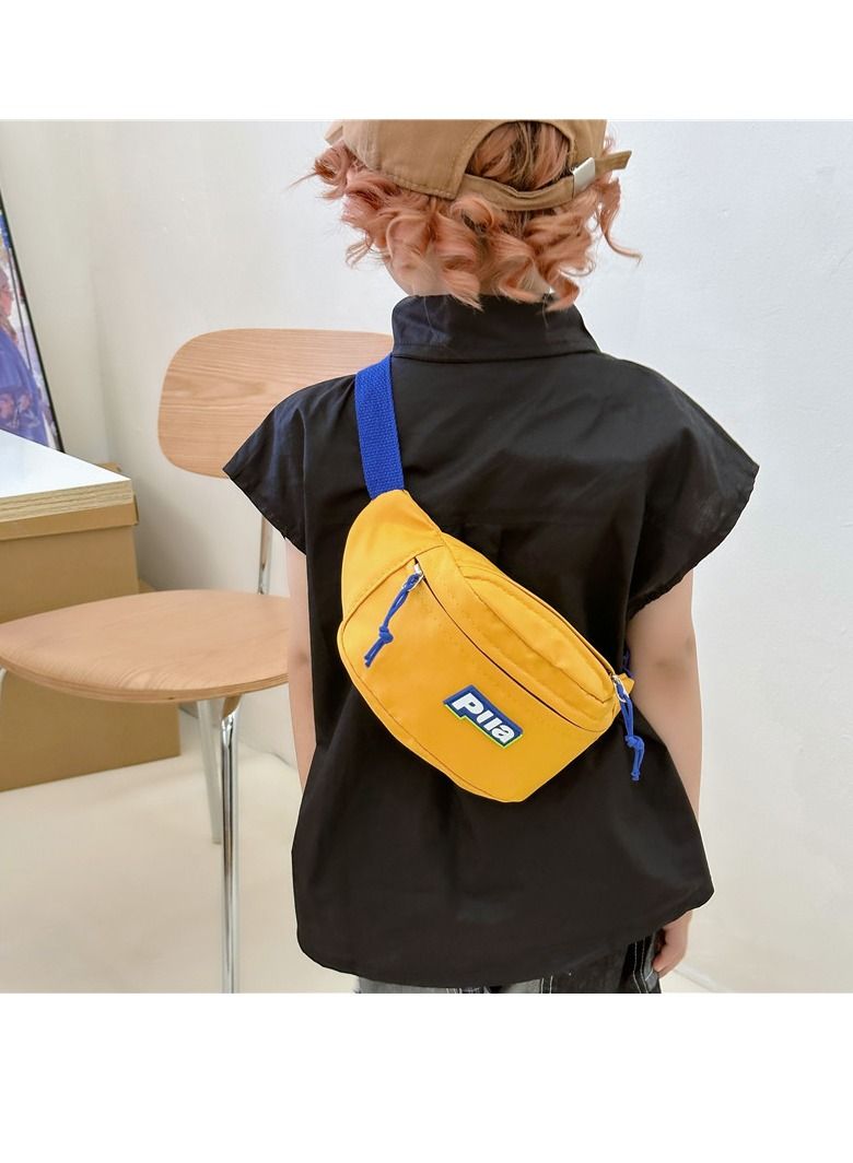 حقيبة خصر رياضية رياضية للأولاد ، خفيفة وسهلة الإحضار ، حقيبة ظهر أنيقة ، مناسبة للمشي لمسافات طويلة ، السفر ، التسوق ، أصفر - Image 5