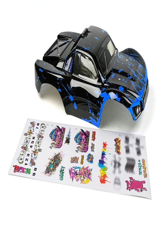 SummitLink Custom Body Muddy Blue Over Black Compatible for 1/10 Scale RC Car or Truck (Truck not Included) SS-BB-01 - Image 3