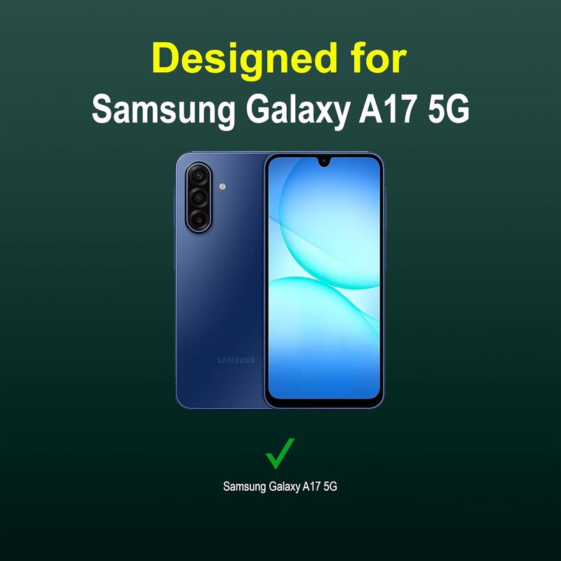 ZAPCASE غطاء خلفي لجهاز سامسونج جالاكسي A17 5G | غطاء سحري من السيليكون السائل مع حماية للكاميرا | أخضر داكن - Image 2