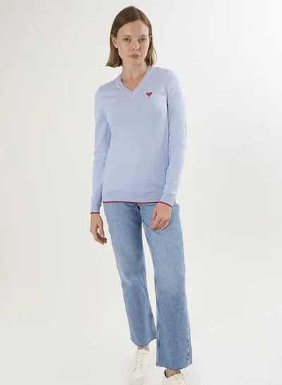 فيليكس هاردي V-Neck Knitted Pullover
