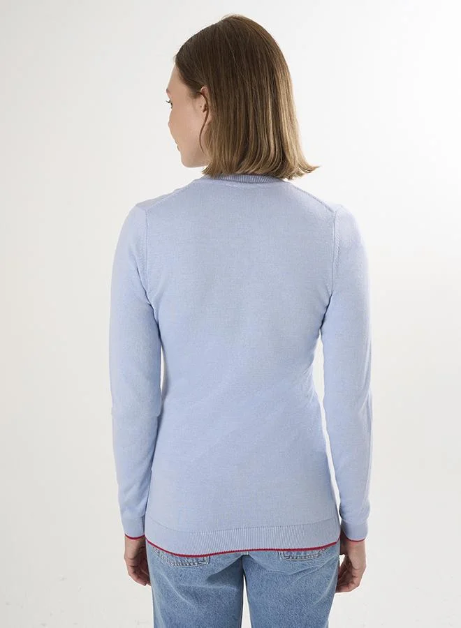 فيليكس هاردي V-Neck Knitted Pullover