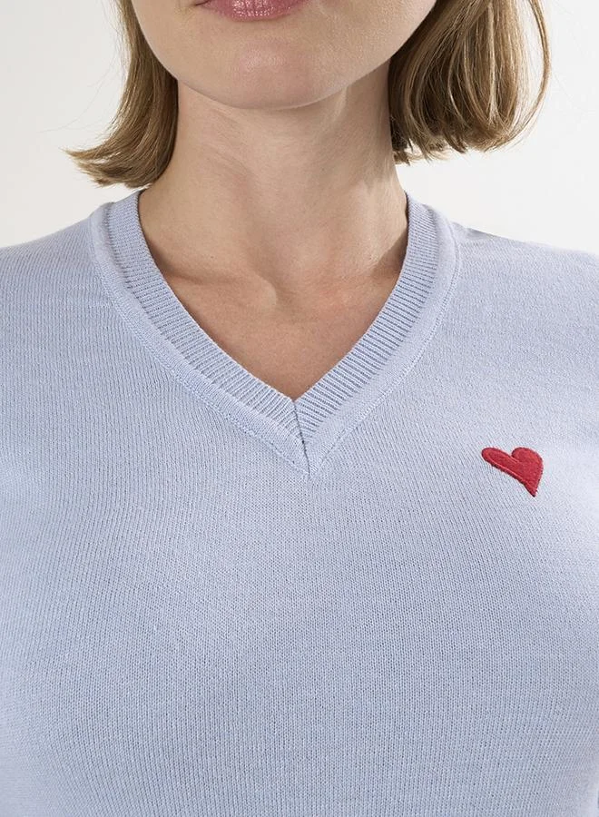 فيليكس هاردي V-Neck Knitted Pullover