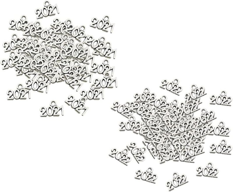 klarako 200 Pieces Number Charms Pendants for Crafting Schumuck for Bracelet - Image 4