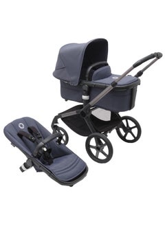 Bugaboo Fox 5 Complete Stroller  Graphite/Stormy Blue  - Image 2