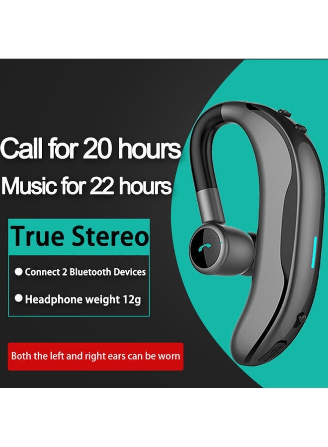 Arabest Bluetooth Wireless In-Ear Stereo Bass Headphones With Mic Grey  - Image 4