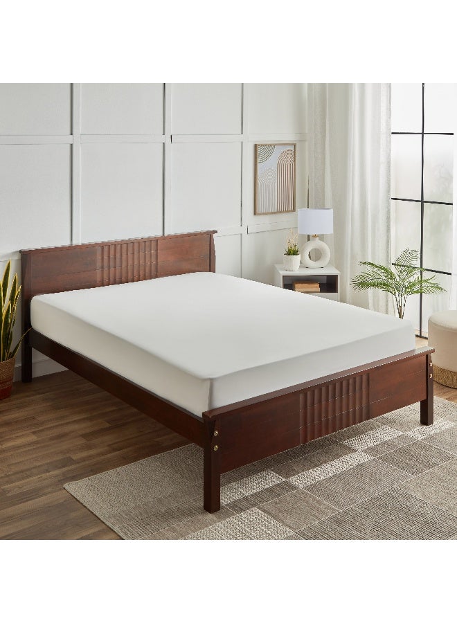 Home Box شريحة سرير مزدوجة من فيروم ميكرو جيرسي 200 × 30 × 120 سم - Image 1