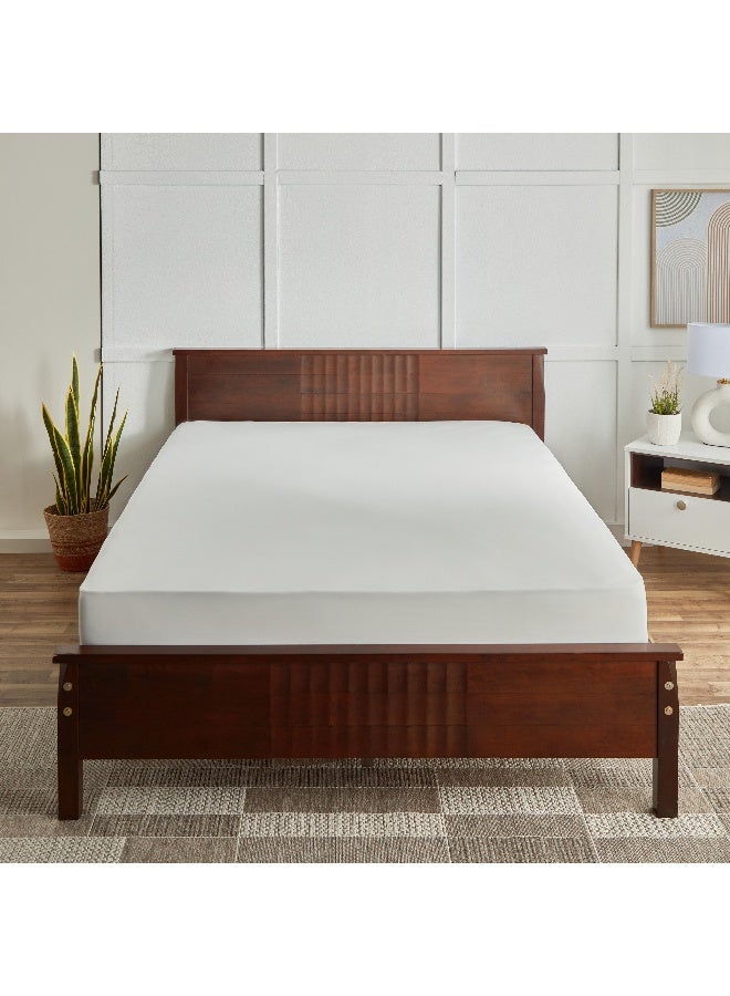 Home Box شريحة سرير مزدوجة من فيروم ميكرو جيرسي 200 × 30 × 120 سم - Image 2