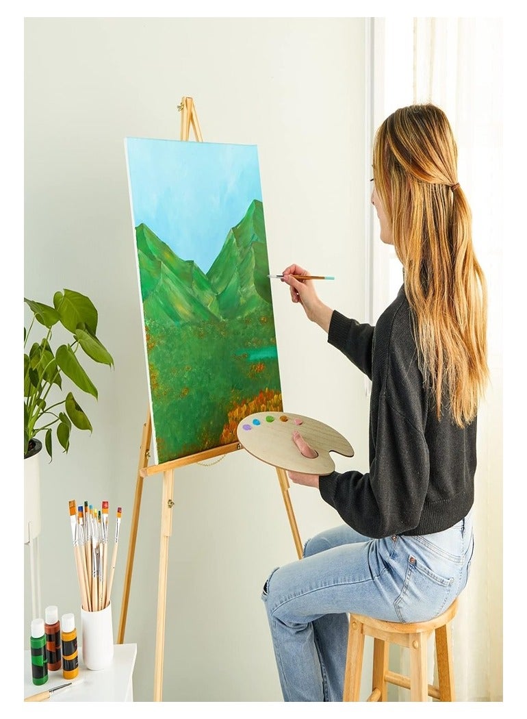 Smart 3 Pcs Smart Stretched White Canvas Boards 30x40 for Painting for Acrylic, Oil Paints - Image 2