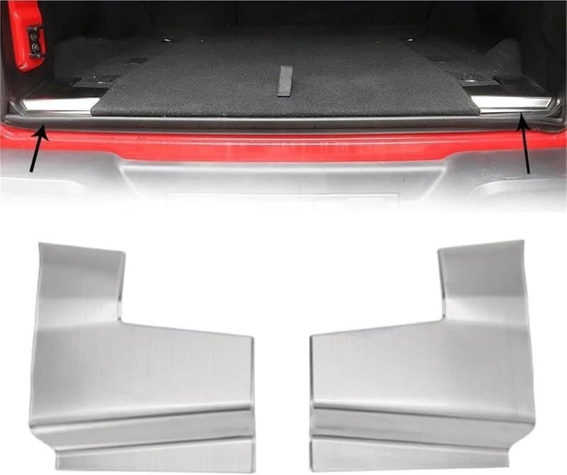 QASULER Rear Bumper Guard for Jeep Wrangler JL - Image 3