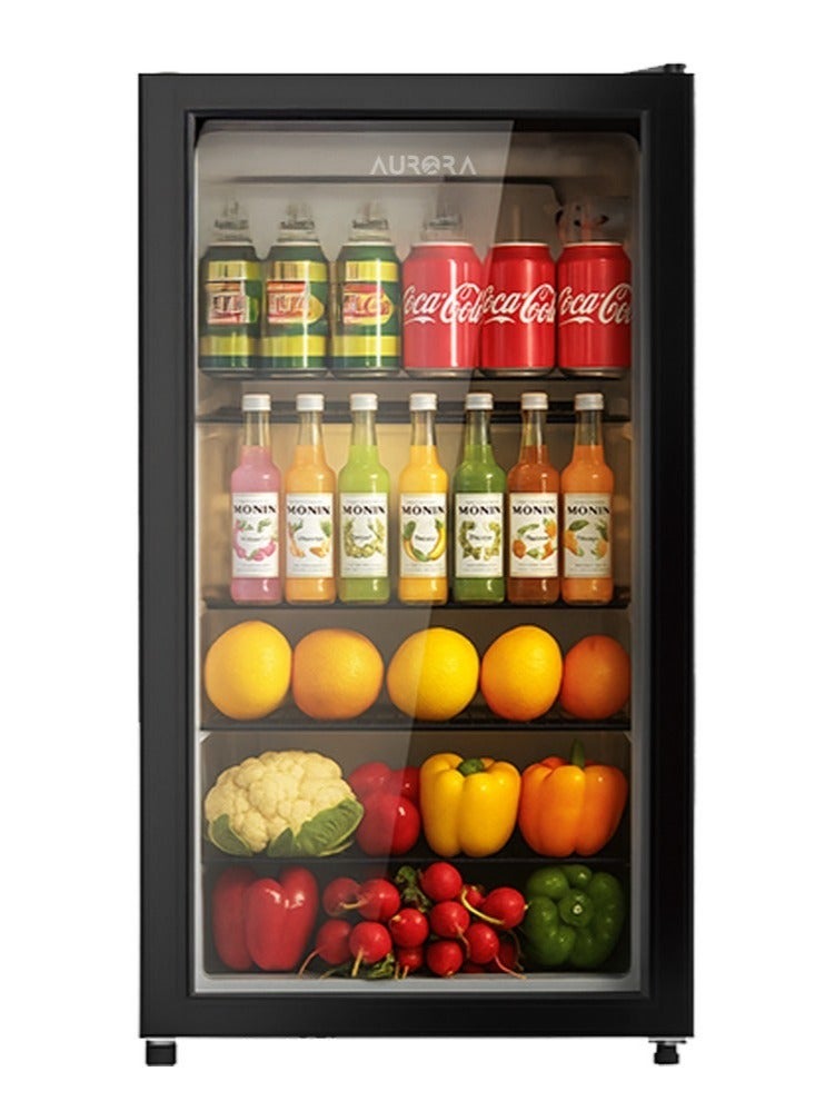 AURORA Display Cabinet, 90 Liters, Black, AR-105SCK - Image 1