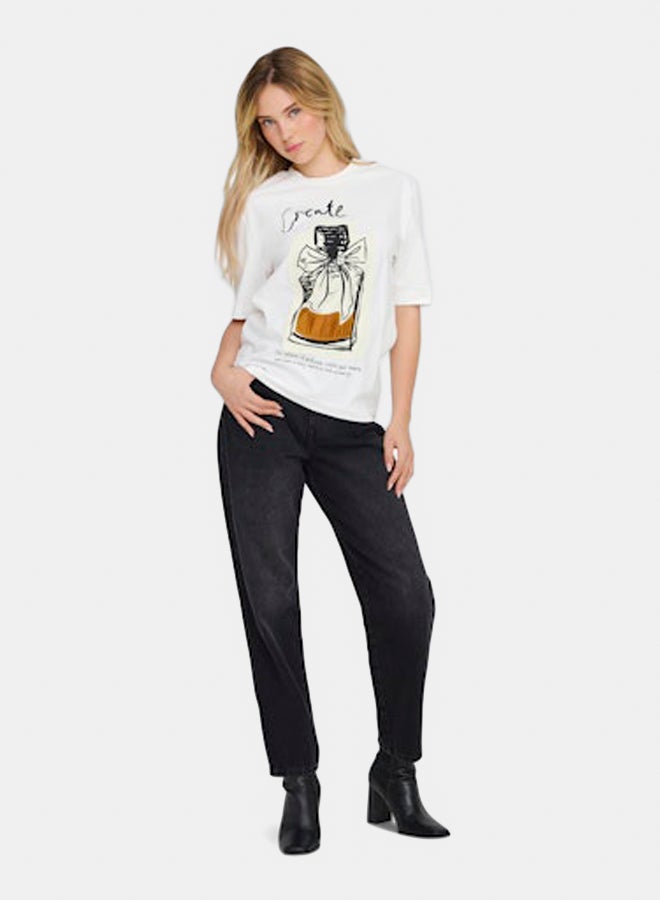 ONLY ONLY Womens Kate Life Shortsleeve Top  - Image 4