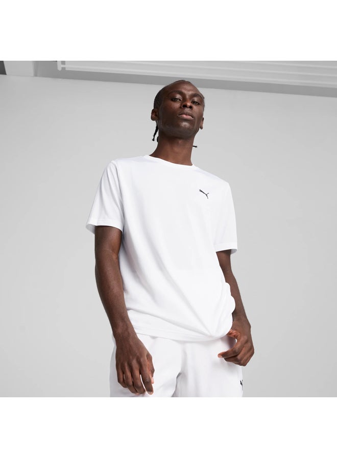 PUMA ESS Small Logo Poly Tee - Image 3