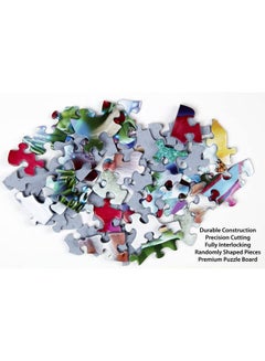 Vermont Christmas Company Vermont Christmas Company Snowman Contest Jigsaw Puzzle 1000 Piece - Large Piece Christmas Puzzle - Interlocking & Randomly Shaped Pieces - 30" x 24"  - Image 2
