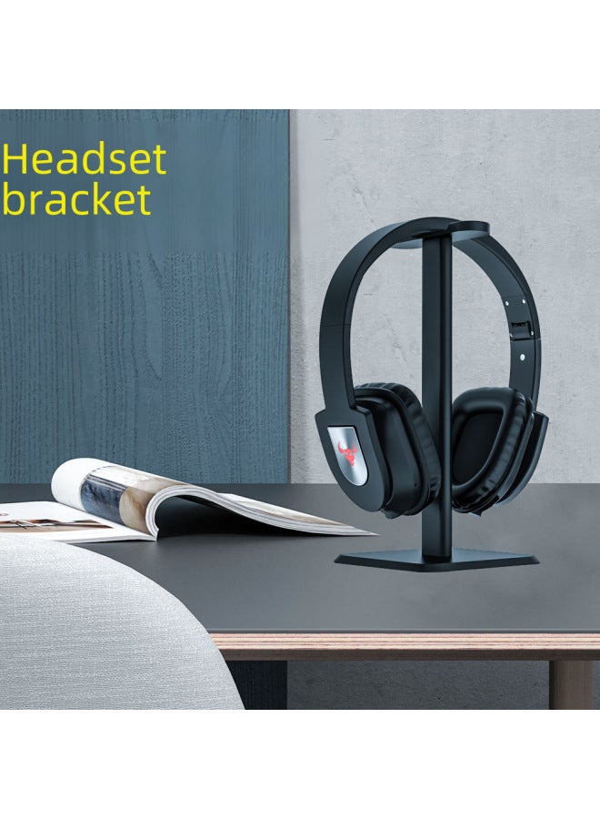 Headset Holder Headset Storage Rack Internet Cafe Aluminum Alloy Display Rack E-sports Multifunctional Headset Rack - Image 3