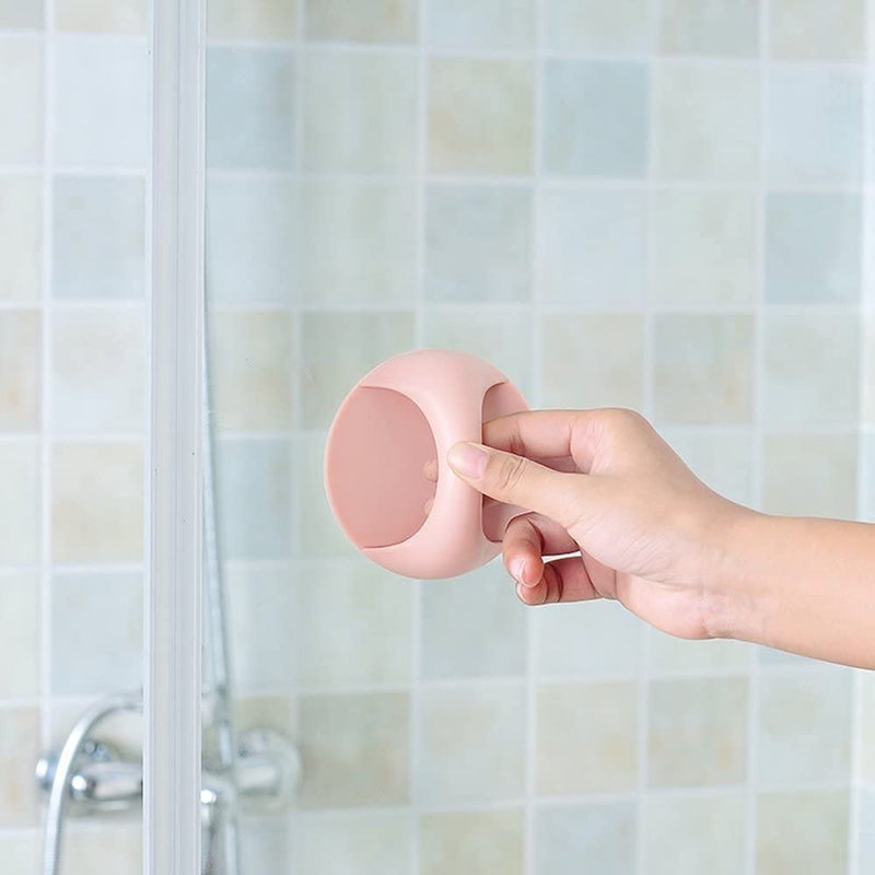 Trifecta Self-Stick Instant Cabinet Drawer Handle Helper 3.35-inch Door Window Drawer Auxiliary Pulls Convenient Opening Stick-on Handles Knobs (Pack - Cream - 4) - Image 3