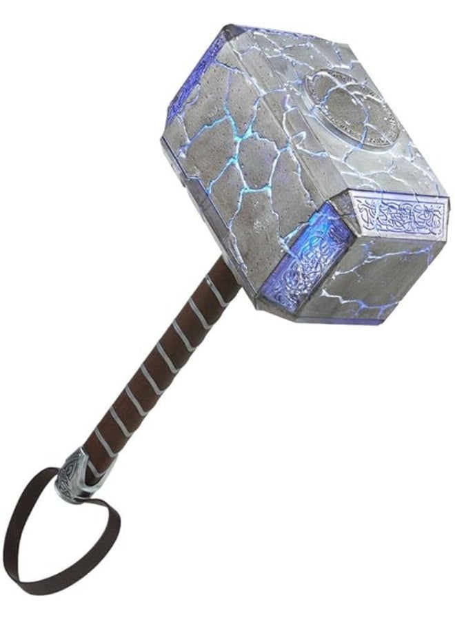 O8.design High-Quality Metal Thor's Hammer Mjolnir Replica (Approx. 4.5kg) | Premium Marvel MCU Collectible Prop for Cosplay & Aesthetic Display - Image 5