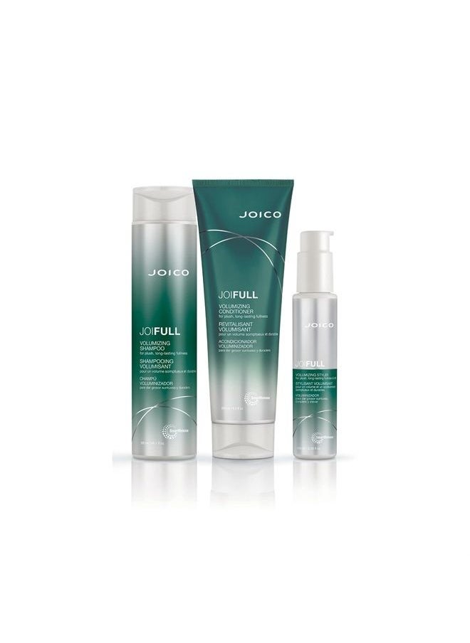 JOICO - JoiFULL Volumizing Shampoo | For Fine, Thin Hair | Add Instant Body | Long-Lasting Fullness | For Thicker Bouncier Hair | Boost Shine | With Lotus Flower & Bamboo Extract | 10.1 Fl Oz - Image 1