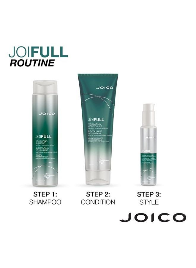 JOICO - JoiFULL Volumizing Shampoo | For Fine, Thin Hair | Add Instant Body | Long-Lasting Fullness | For Thicker Bouncier Hair | Boost Shine | With Lotus Flower & Bamboo Extract | 10.1 Fl Oz - Image 1
