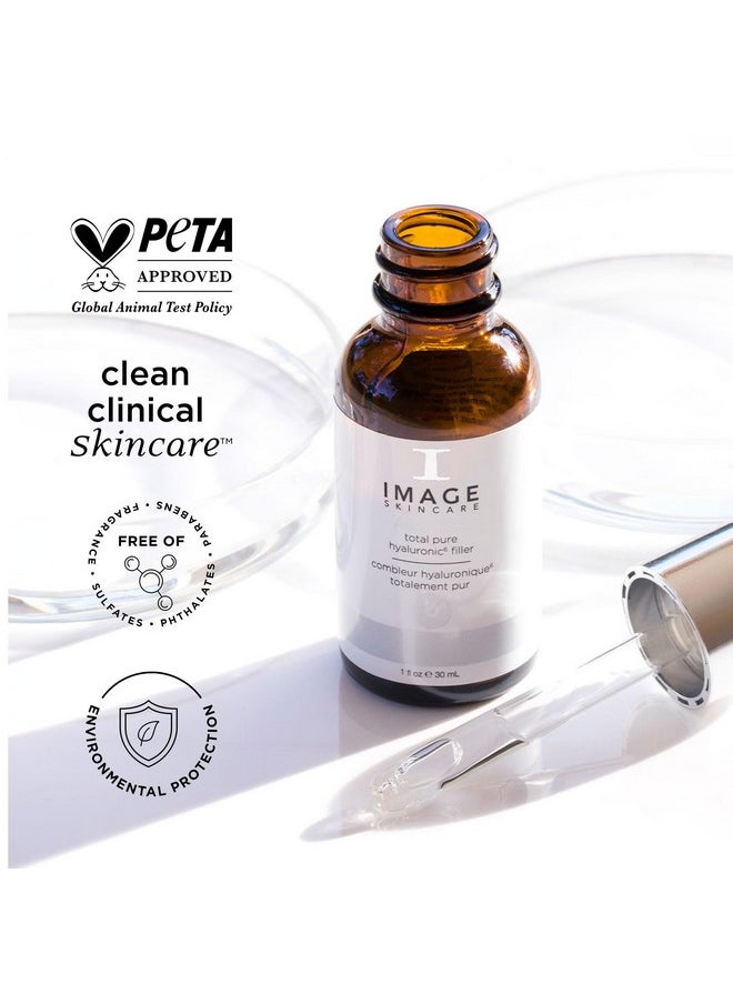 IMAGE SKINCARE IMAGE Skincare, AGELESS Total Pure Hyaluronic 6 Filler, Facial Hydration Serum, Fill in Look of Fine Lines and Smooth Appearance of Wrinkles, 1 fl oz  - Image 5