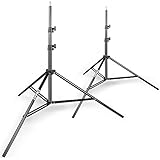 EMART Emart 8.5ft Photography Light Stands for Photo Video Studio and Product Portrait Shooting - 2 Pack - Image 1