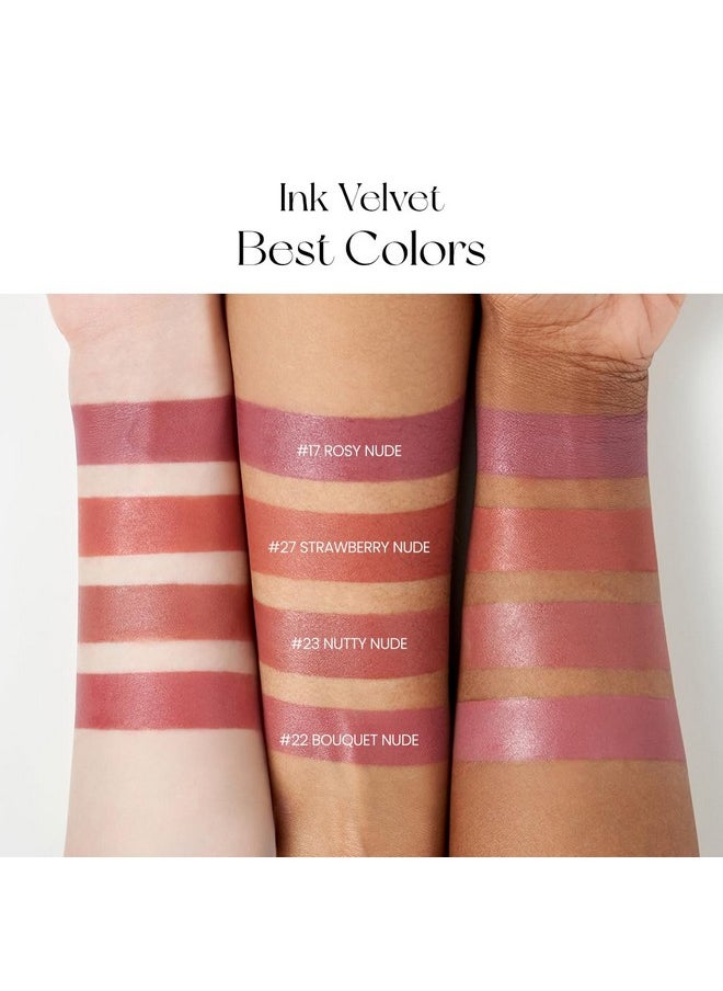 Peripera Peripera Ink the Velvet Lip Tint - High Pigment Color, Longwear, Weightless, Not Animal Tested, Gluten-Free, Paraben-Free (017 ROSY NUDE)  - Image 4