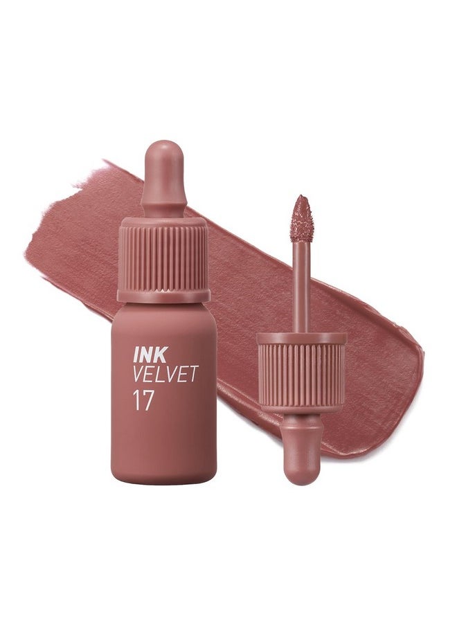 Peripera Peripera Ink the Velvet Lip Tint - High Pigment Color, Longwear, Weightless, Not Animal Tested, Gluten-Free, Paraben-Free (017 ROSY NUDE)  - Image 1
