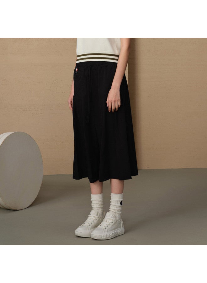 PALLADIUM Women'S Cropped Pants Casual Fashion Trendy Women'S Casual Pants Versatile Wide-Leg Pants - Image 5