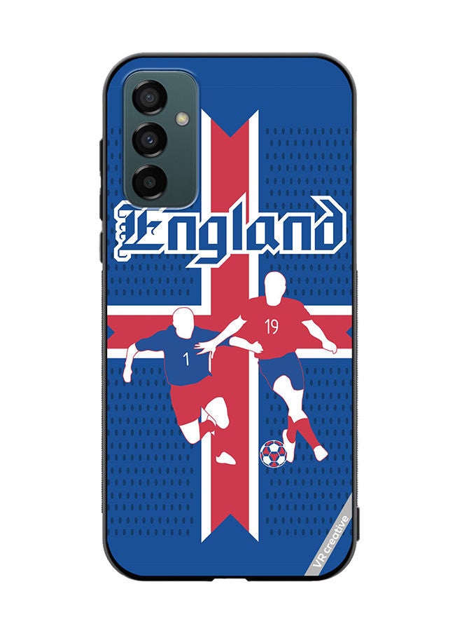 VR CREATIVE Protective Case Cover For Samsung Galaxy F23 Sports Soccer Football England Design Multicolour - Image 1