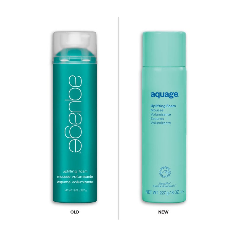 Aquage رغوة أكواج لرفع الوزن لبناء حجم خفيف، رغوة تصفيف، يمكن استخدامها على الشعر المبلل أو الجاف، 8 أونصات - Image 2