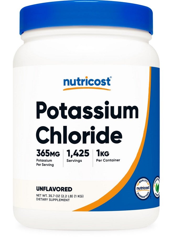 مسحوق كلوريد البوتاسيوم من نيوتريكوست، 1 كجم - خالٍ من الغلوتين، وغير معدل وراثيًا - Image 1
