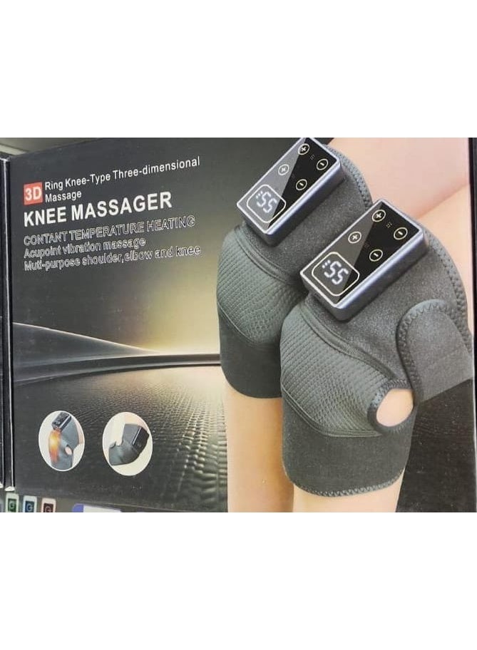 Rechargeable Vibration Heated Knee Massager - Image 1