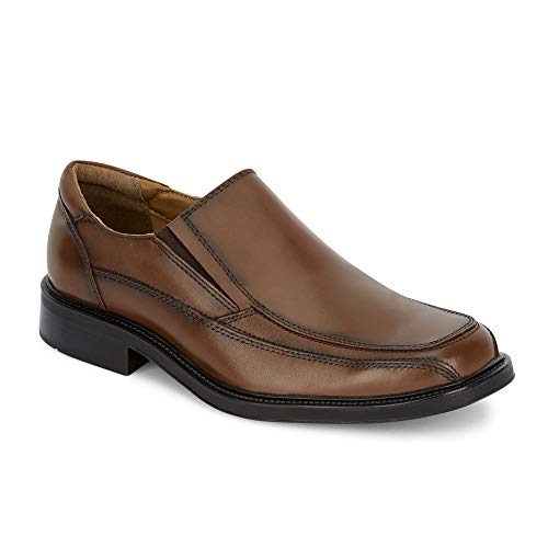 Dockers Proposal - Genuine Full-Grain Leather Slip-On Loafer Dress Shoes for Men Featuring All Motion Comfort Technology, EVA Sock Lining, and Durable Rubber Outsole, Tan - 12 M US - Image 4