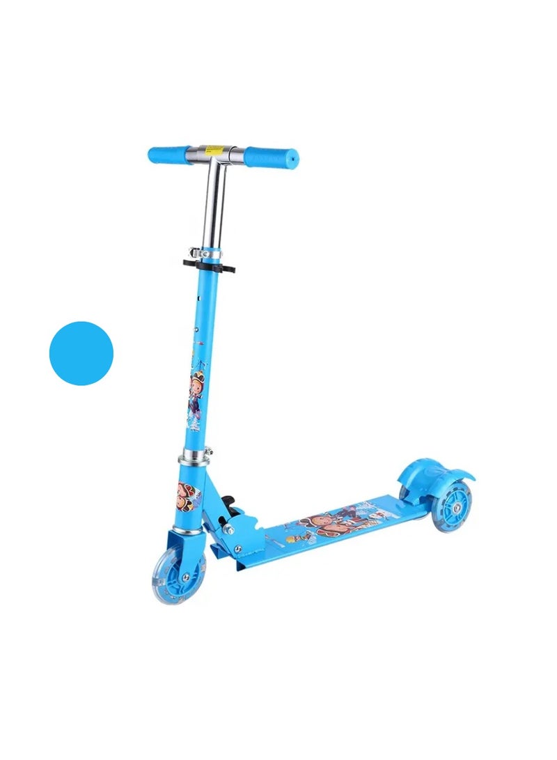 All Iron Wheel Light Scooter - 90MM PVC 2-Wheel Assorted  - Image 2